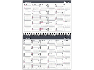 10-årskalender A5 m/illu. 2026