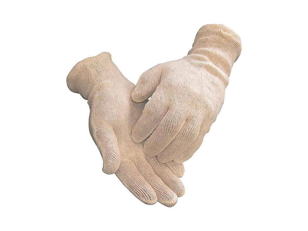 Handsker bomuld herre str. 10