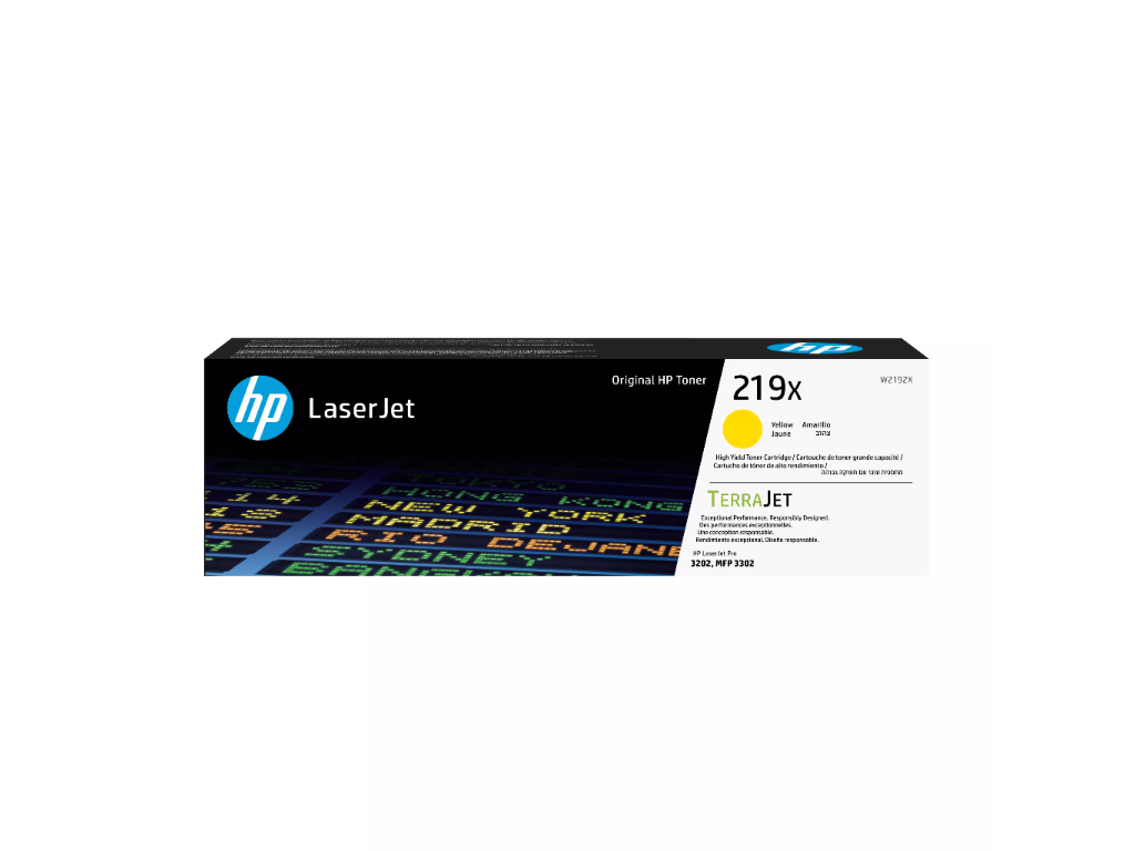 HP 219X toner W2192X gul, 2500 sider