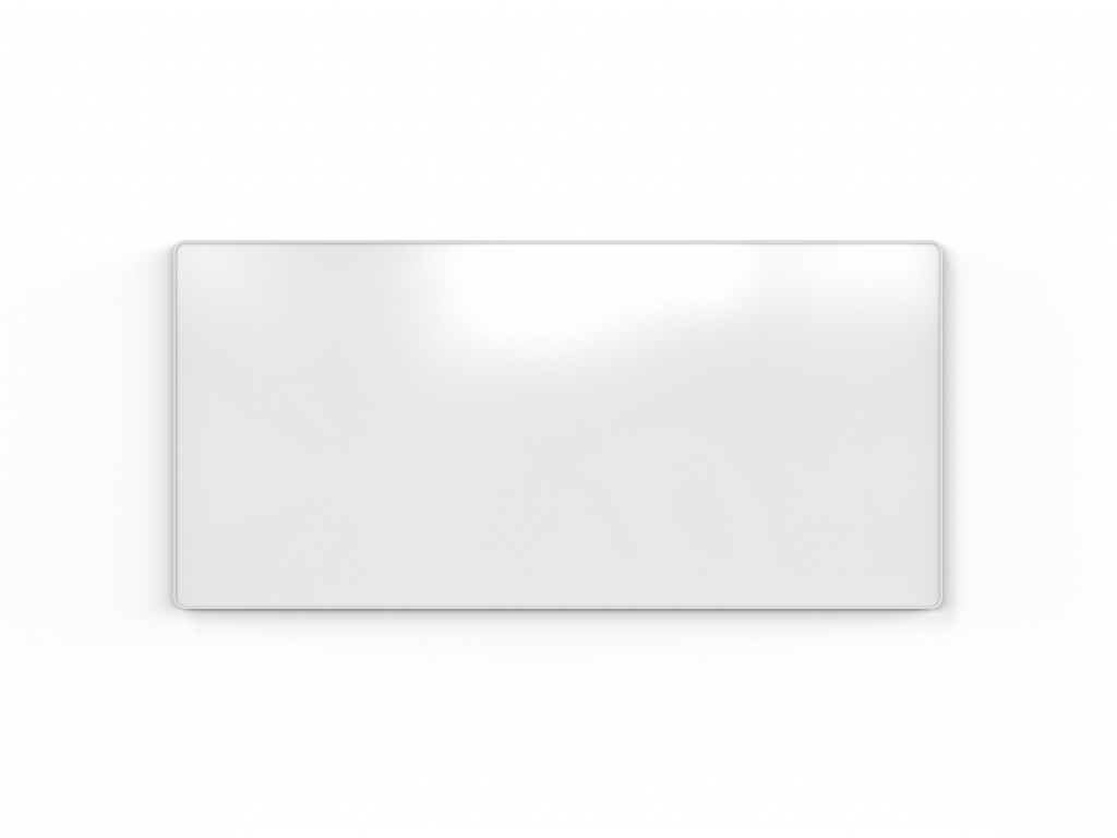 Lintex Whiteboard Edge, hvid kantliste 2495 x 1195 mm
