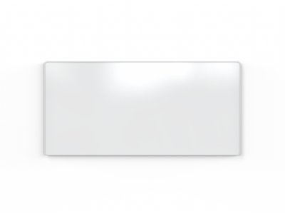 Lintex Whiteboard Edge, hvid kantliste 2495 x 1195 mm