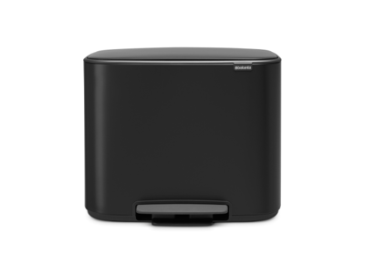 Brabantia Pedalspand Bo | 11 + 23 liter | Sort