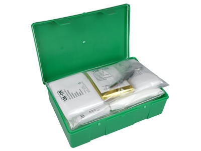 Førstehjælpskasse Grøn Thor med indhold