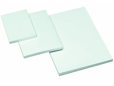 Blok affald A5 limet i top 