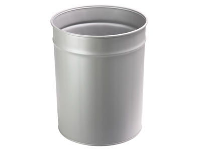 Papirkurv Twin metal 20 liter sølv 2080-8