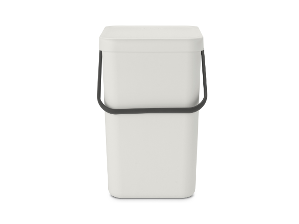 Brabantia Affaldsspand med låg | 25 Liter | Hvid