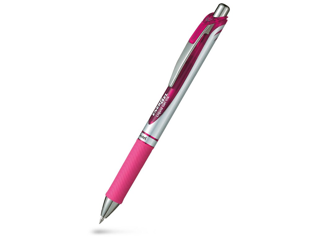 Rollerpen Pentel EnerGel BL77 pink 0,7 mm
