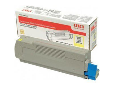 OKI toner C532/MC573 Gul, 6000 sider