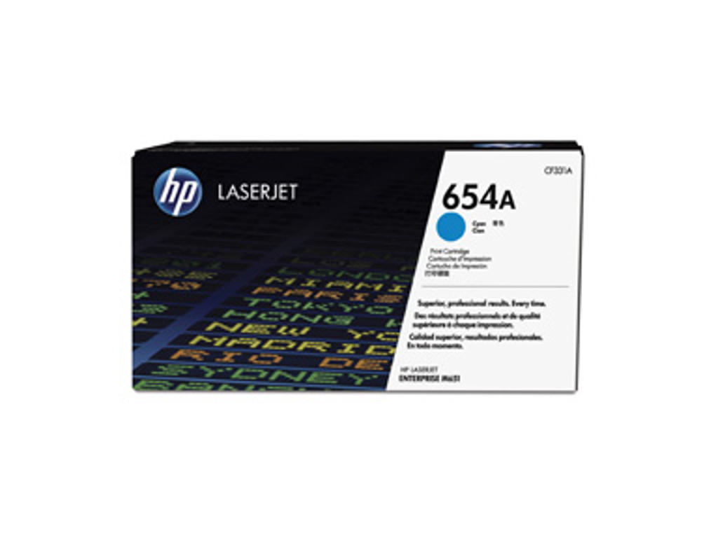 HP 654A toner CF331A cyan, 15000 sider