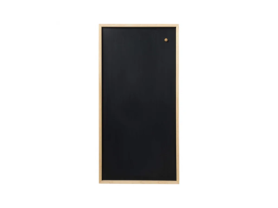 Magnetisk Naga kridttavle 50 x 100 cm sort