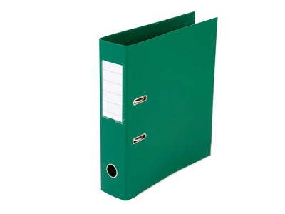 Brevordner A4 75 mm Q-Line grøn
