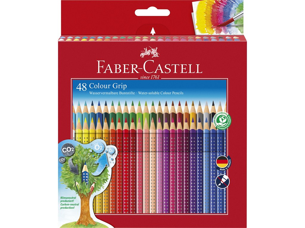 Farveblyant Faber Castell Grip 2001 48 ass. billede
