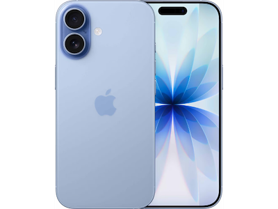 Apple iPhone 17 256 GB 6,3" Støvet lyseblå (omvendt betalingspligt)
