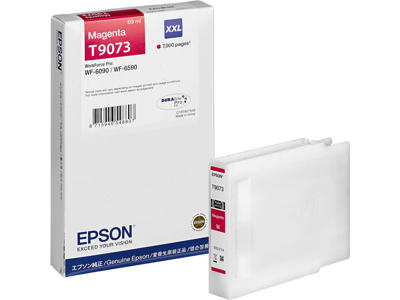 Epson blæk T9073XXL magenta, 7000 sider