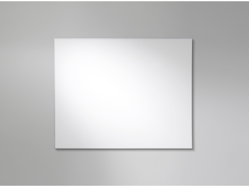 Lintex Whiteboard Boarder, gerede hjørner, aluminiumsramme 1505 x 1205, 