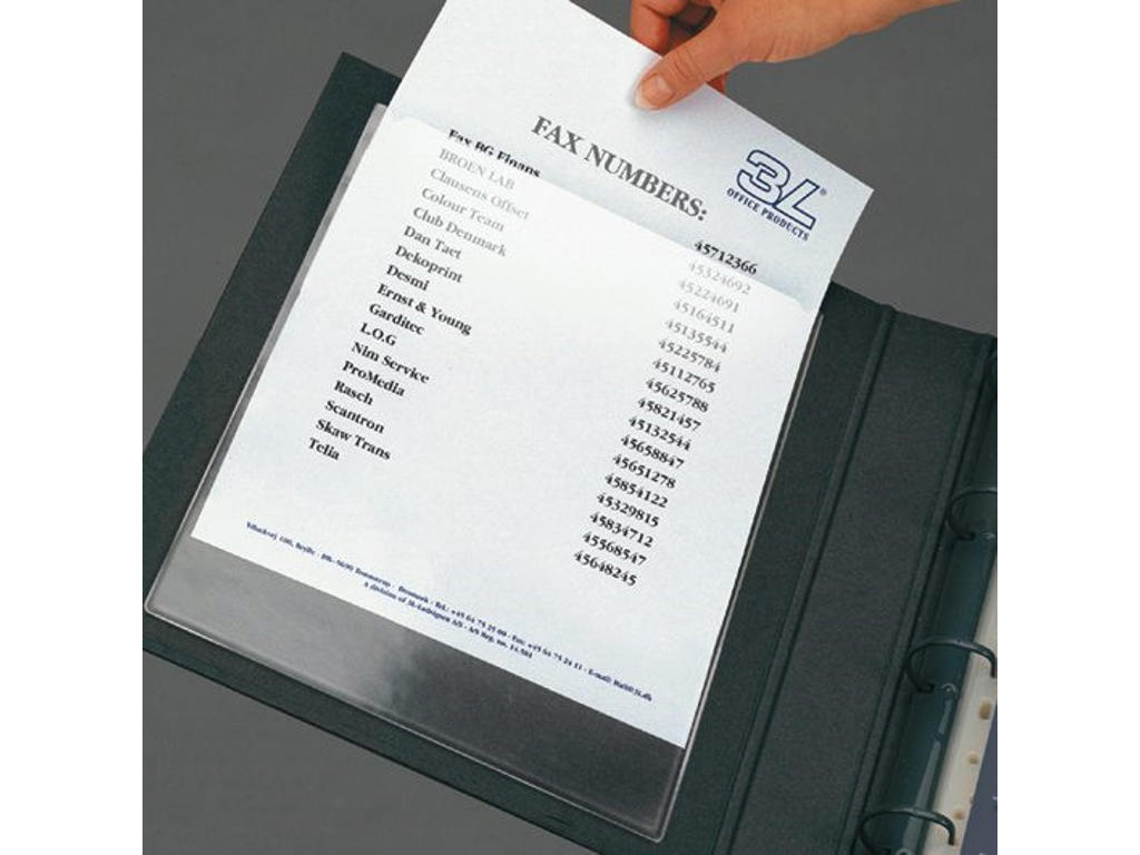 Selvklæbende lomme 3L 15x102