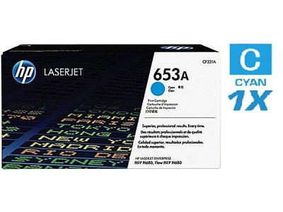 HP 653A toner CF321A cyan, 16000 sider