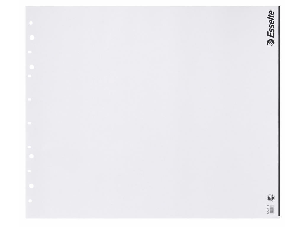 Flipoverpapir blank 72x85 cm. 25 ark