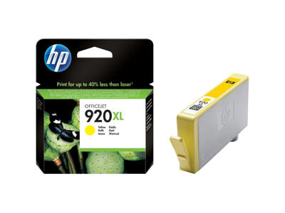 HP 920XL blæk gul, 700 sider