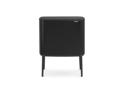 Brabantia affaldsspand med låg | Bo Touch Bin | 11 + 23 liter | Sort