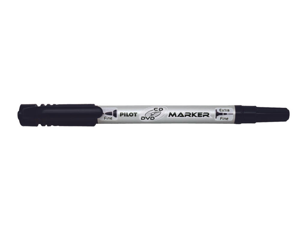 Marker Pilot CD Twin 0,7/2,0 mm sort