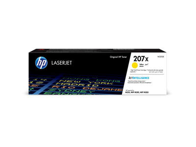 HP 207X toner W2212X gul, 2450 sider