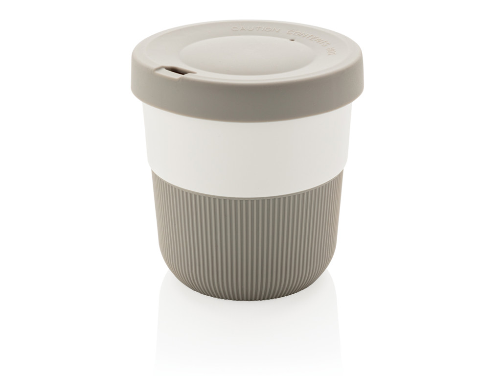 PLA kaffekop "to-go" 280ml, grå