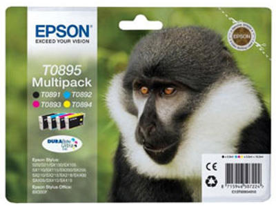 Epson blæk T0895 multipack