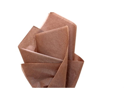 Silkepapir 50x75cm 17gr. chokolade 480 ark