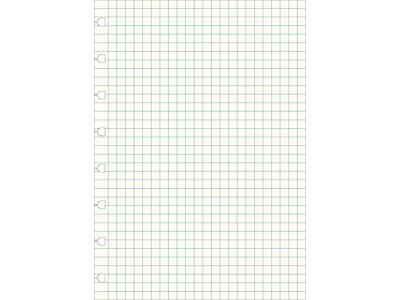 Refil til notesbog Filofax A5 kvadreret 32 blade
( passer i