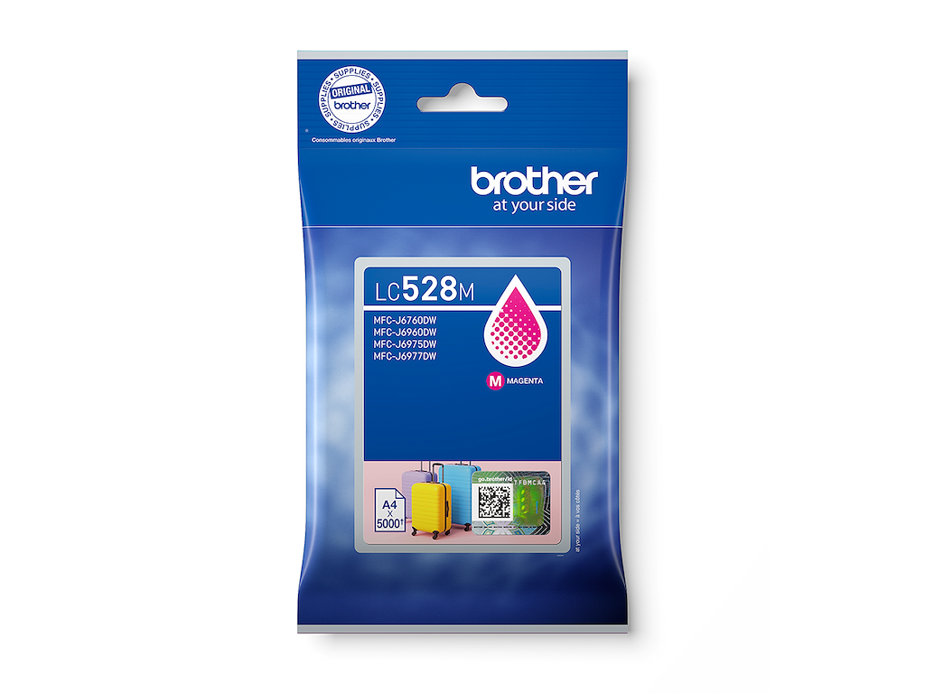Brother blæk LC528M Magenta