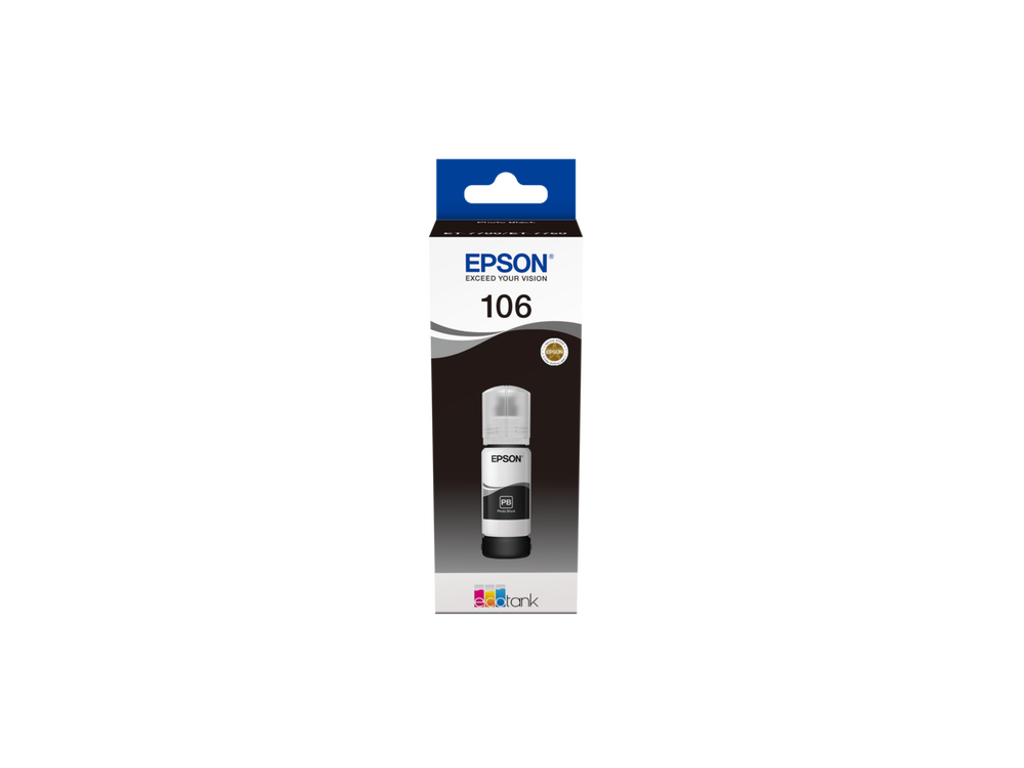 Epson T106 refill foto sort