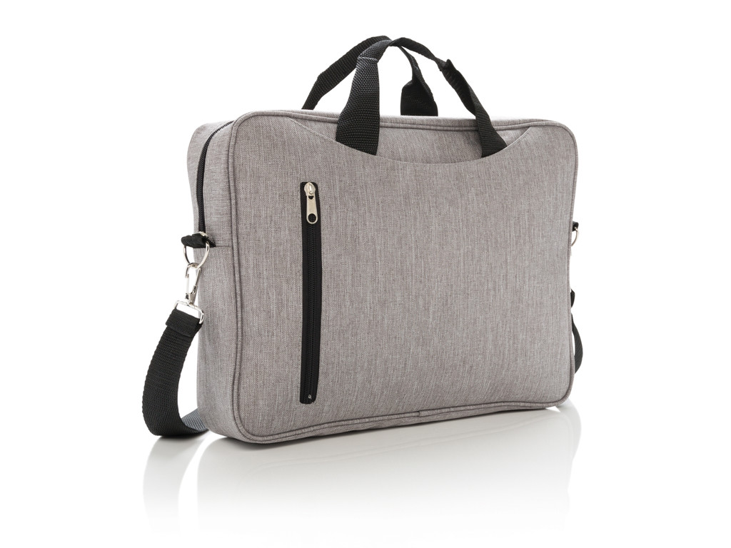 Basic 15” laptop taske, grå
