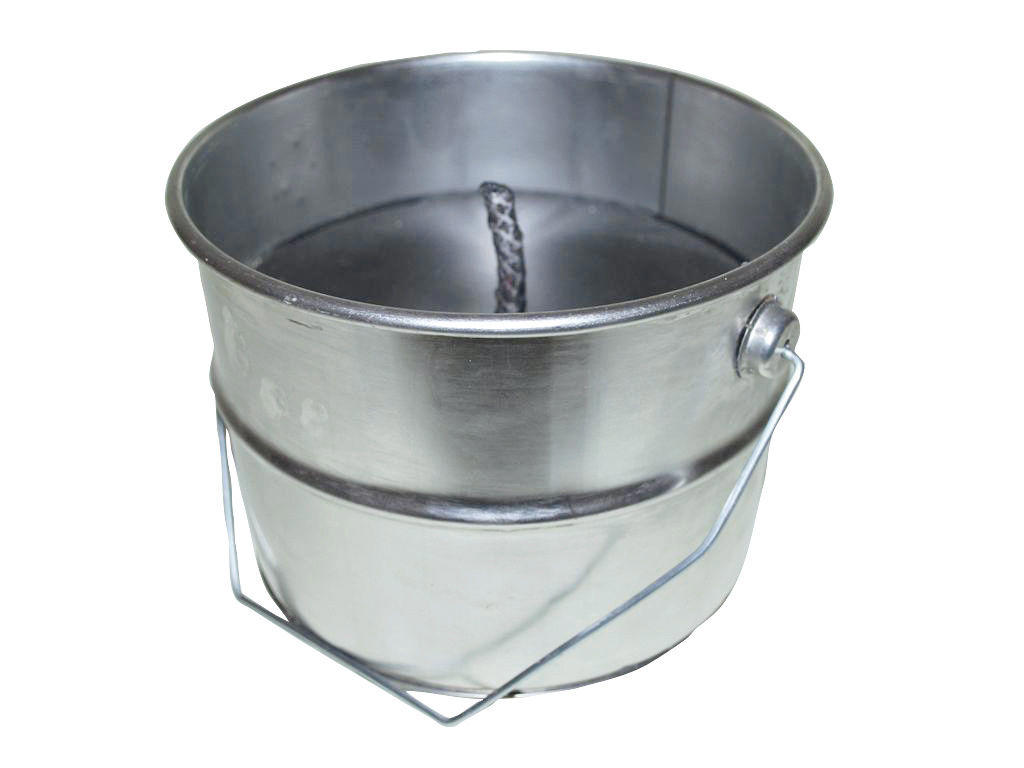 Lysspand Blank M/sort Stearin 135 Timer