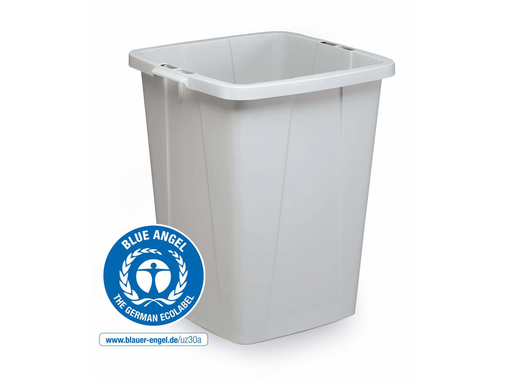 Affaldspand Durabin Eco 90L. grå rektangulær