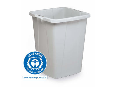 Affaldspand Durabin Eco 90L. grå rektangulær