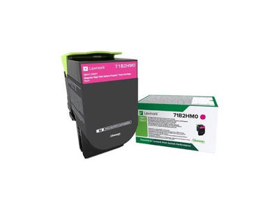 Lexmark Toner 71B2HM0 magenta, 3500 sider