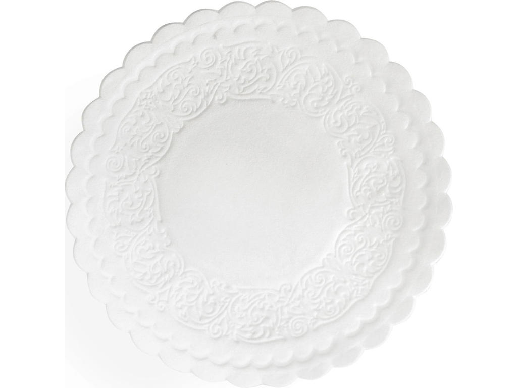 Kopunderlag hvid 8-lags Ø9 cm 500 stk