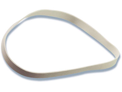 Elastikker | 180x5mm | hvid | 500 g ca 213 stk