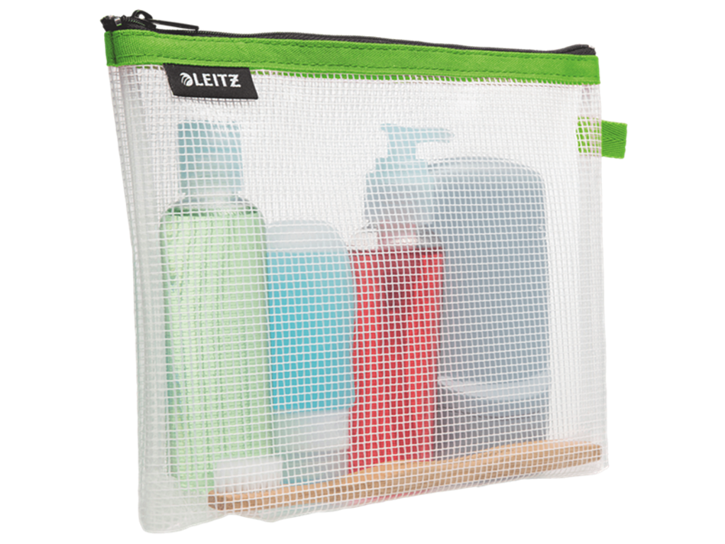 Rejselomme kosmetik vandafvisende grøn