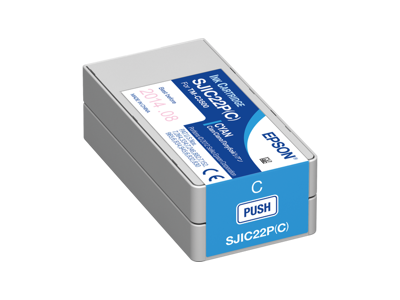 Epson blæk TM-C3500 SJIC22P cyan