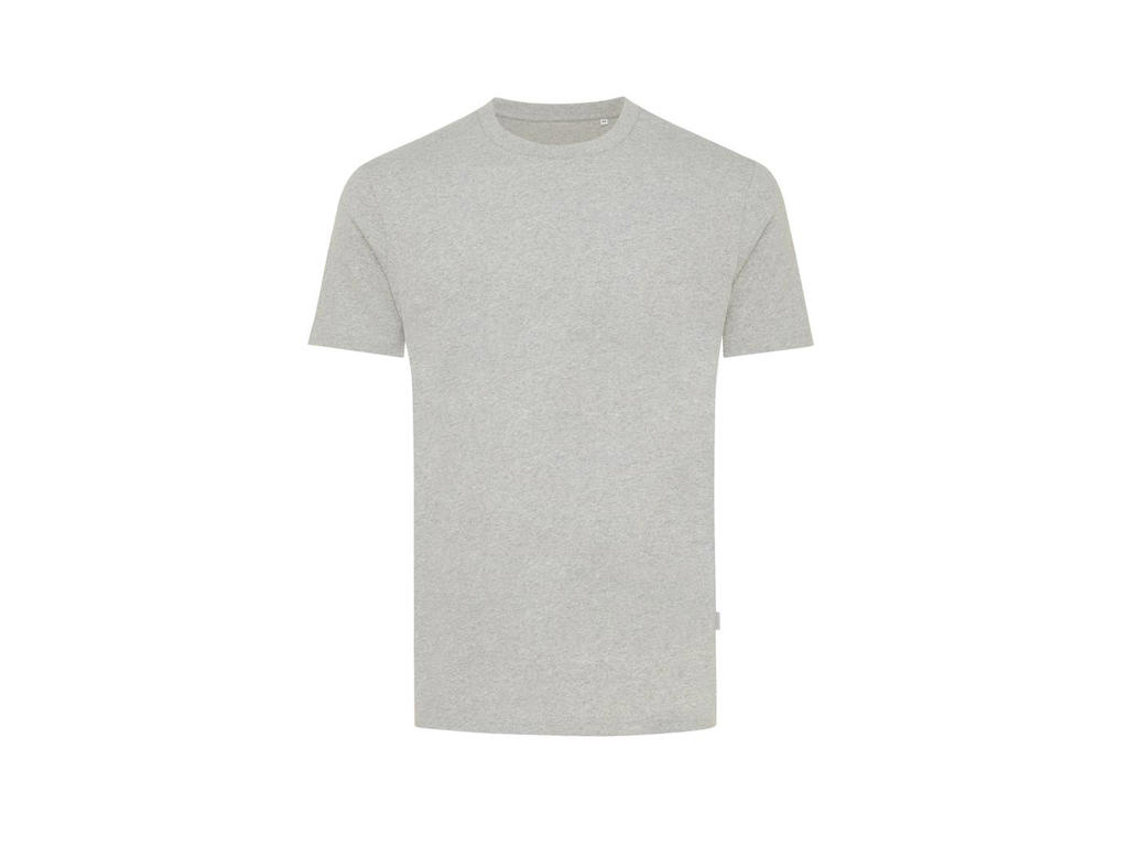 Iqoniq Manuel ufarvet t-shirt i genanvendt bomuld, heather grey