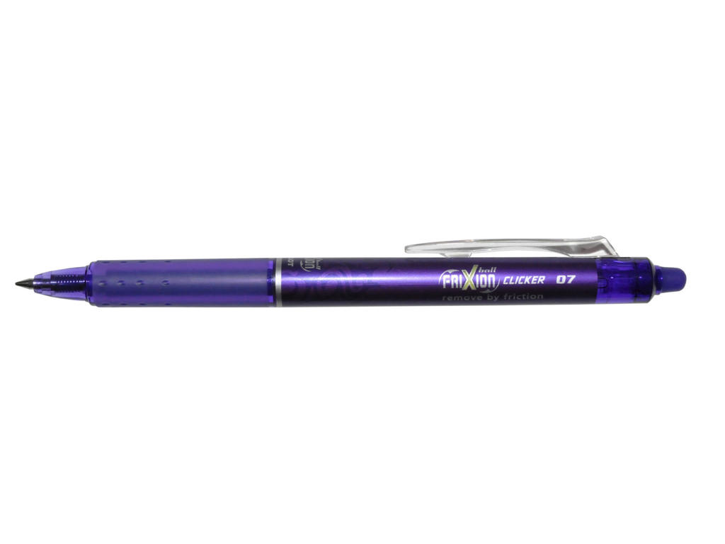 Kuglepen Pilot FriXion Clicker 0,7 mm violet