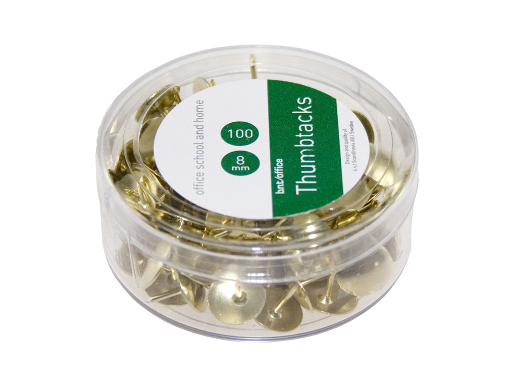 Tegnestifter messing 100 stk