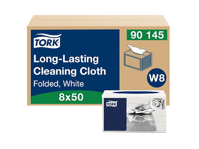 Aftørringsklud Tork W8 90145 Premium hvid 400 stk. 