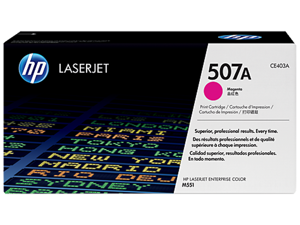 HP 507A toner CE403A magenta, 6000 sider