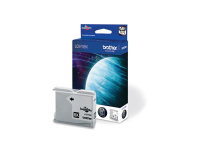 Brother blæk LC970BK sort, 350 sider