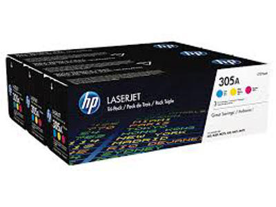 HP 305A toner CF370A CMY, 7800 sider