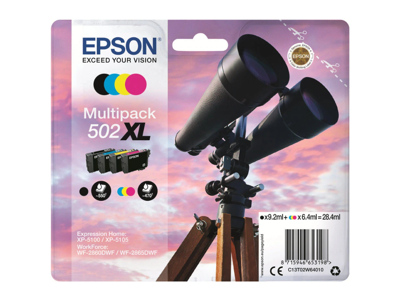Epson T502XL blæk CMYK