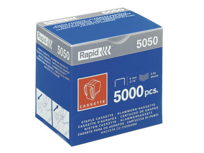 Hæfteklamme 5050E Rapid 3x5000 stk.